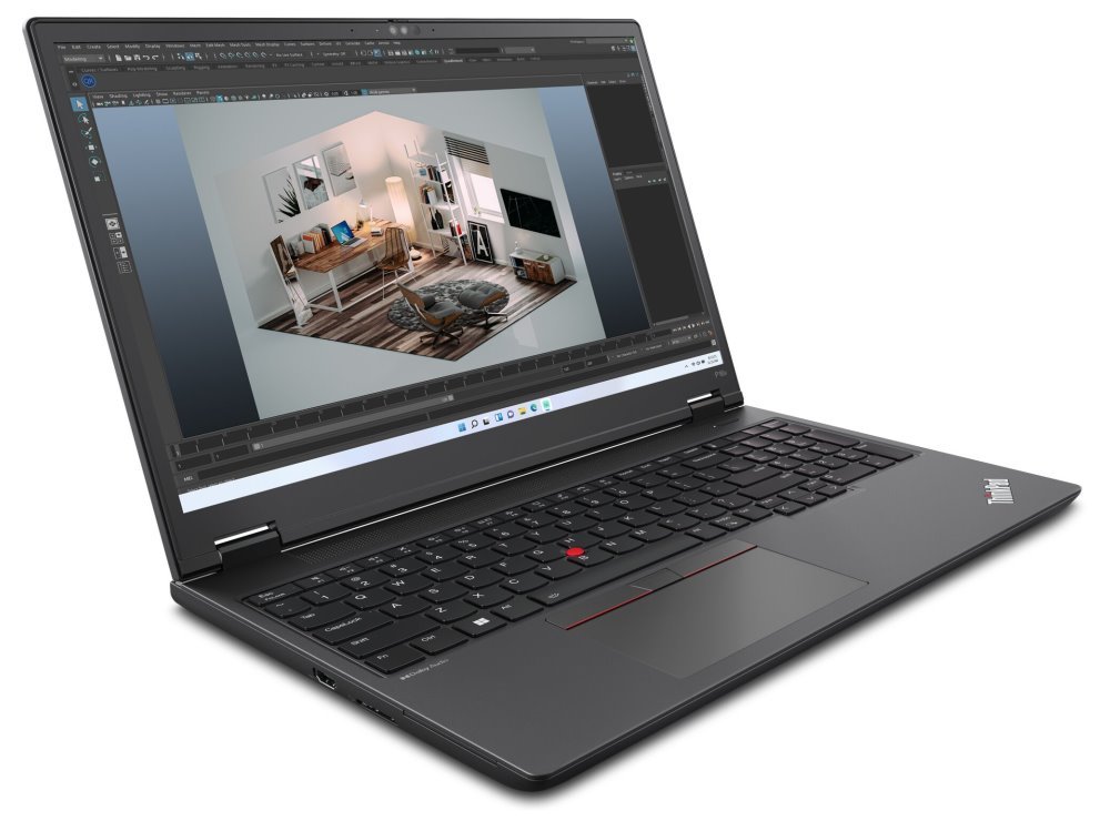 Lenovo ThinkPad P16v Gen1 R7-7840HS/16"/FHD/16GB/512GB SSD/RTX A500/W11P/Black/3R 21FE0008CK