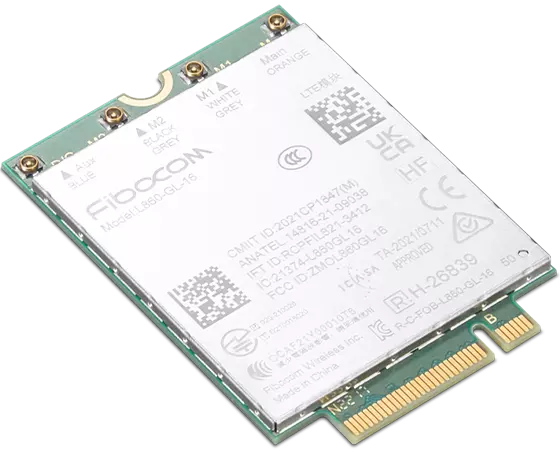 Lenovo, ThinkPad Quectel EM160R-GL 4G LTE-A Cat 16 M.2 WWAN Module for X1 Carbon Gen12/P16v Gen2 4XC1Q24436
