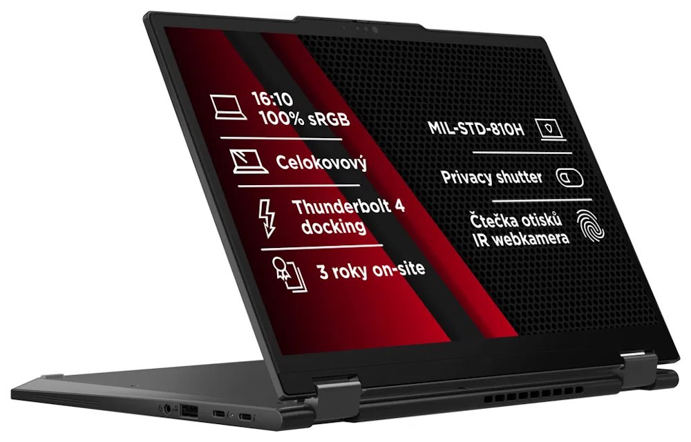 Lenovo ThinkPad X13/2-in-1 Gen 5/U7-155U/13,3"/WUXGA/T/32GB/1TB SSD/4C-iGPU/W11P/Black/3R 21LW000PCK