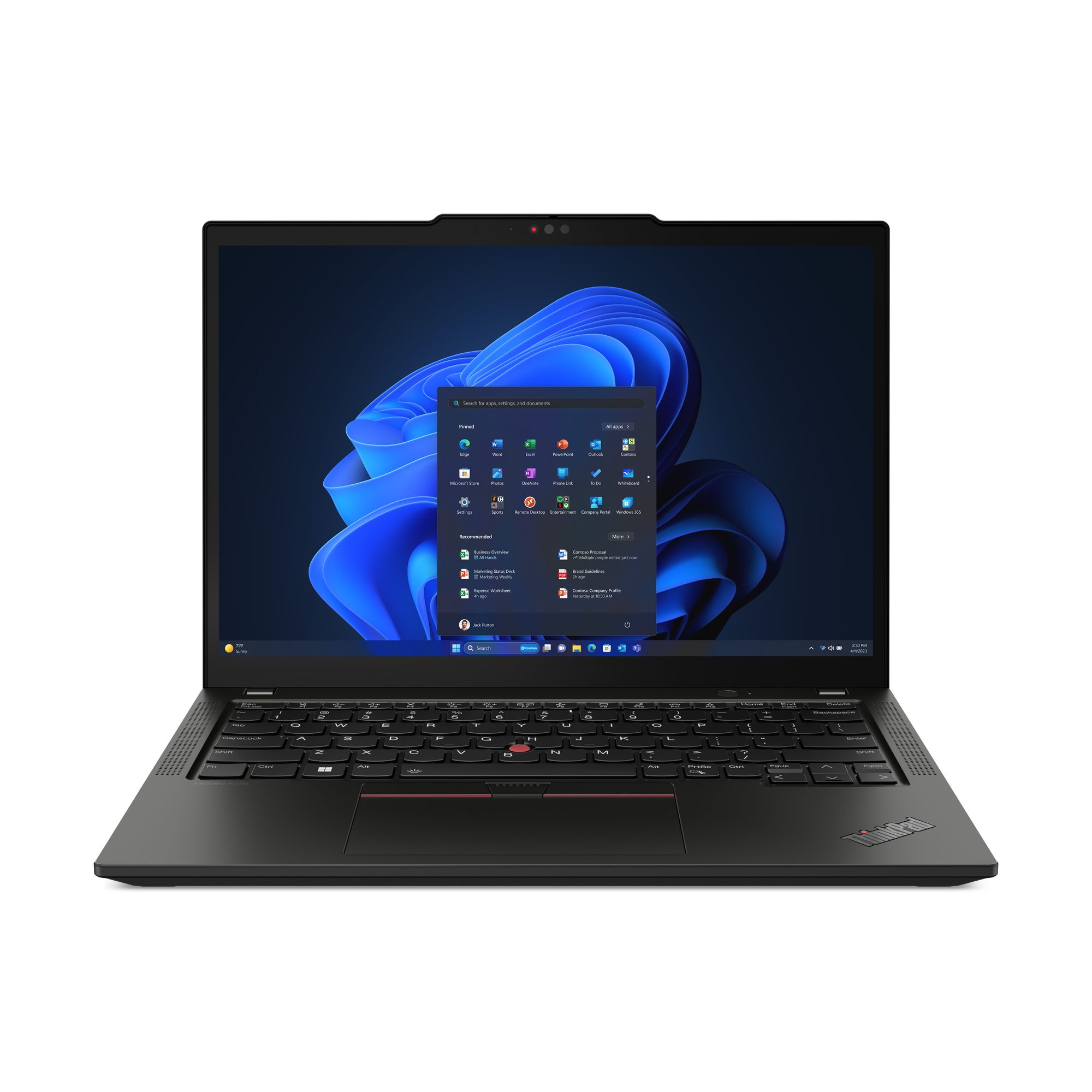 Lenovo ThinkPad X13 gen6 Intel Ultra5-225U 16GB 512GB-SSD 13.3"WUXGA IPS AG IntelUHD Win11Pro Black 21RK005QCK