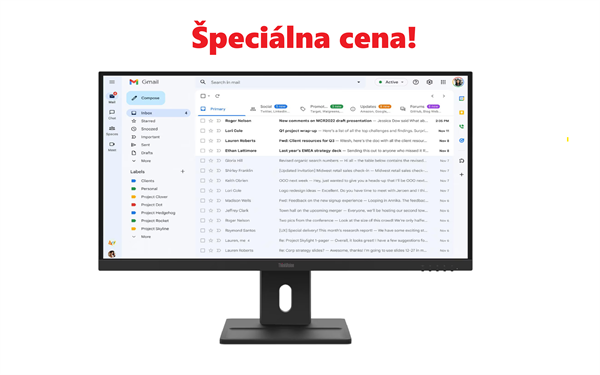 Lenovo ThinkVision E27-40 - LED monitor - 27" - 1920 x 1080 Full HD (1080p) - IPS - 300 cd/m? - 1500:1 - 4 ms 64BCMAT4EU