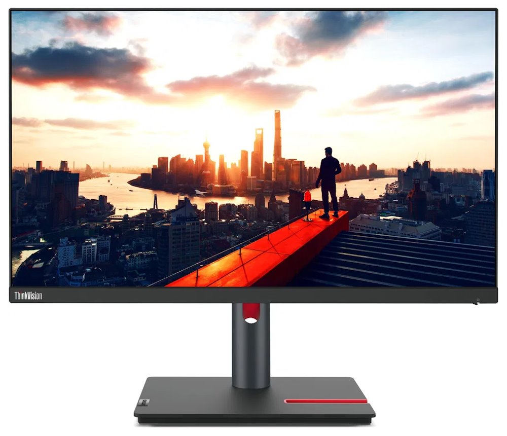 Lenovo ThinkVision P24h-30 - LED monitor - 23.8" - 2560 x 1440 QHD @ 60 Hz - IPS - 300 cd/m2 - 1000:1 - 4 ms 63B3GAT6EU