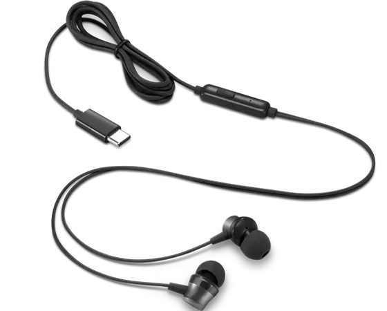 Lenovo USB-C Wired In-Ear Headphones 4XD1J77351