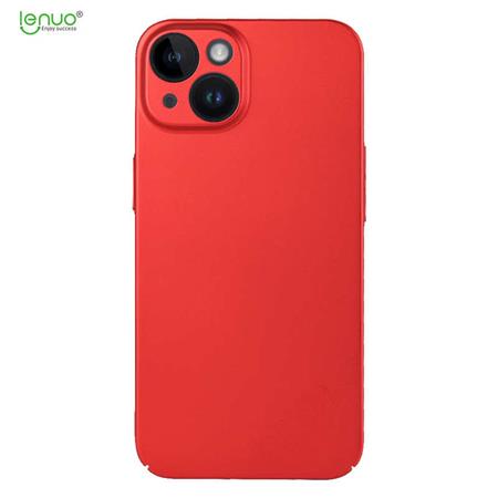 Lenuo Leshield obal pro iPhone 14 Plus, červená 348358