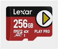 Lexar microSD Express I PLAY Pro Express 7.1, R900/W600 C10 U3 (UHS-I) 256GB LMSXPS0256G-BNNNG