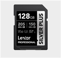 Lexar SDXC Professional SILVER Plus 1066x UHS-I/U3/A2/4K R205/W150 (V30) 128GB LSDSIPL128G-BNNNG