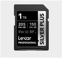 Lexar SDXC Professional SILVER Plus 1066x UHS-I/U3/A2/4K R205/W150 (V30) 1TB LSDSIPL001T-BNNNG