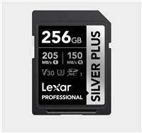 Lexar SDXC Professional SILVER Plus 1066x UHS-I/U3/A2/4K R205/W150 (V30) 256GB LSDSIPL256G-BNNNG