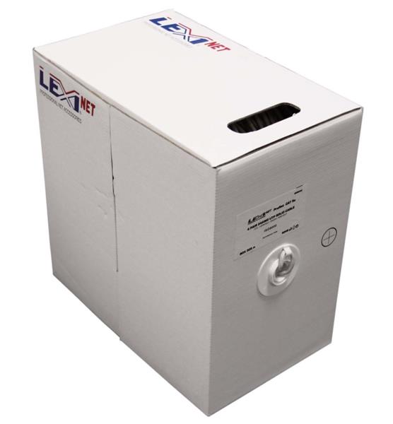 LEXI kabel FTP, Cat5E, drôt, LSOH, Eca, box 305m - šedá KLEXI65704AH