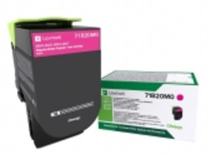 Lexmark 71B20M0, magenta, 2300str., CS417dn/CS317dn/ CX517dn/CX417de/CS517de/CX317dn
