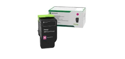 Lexmark CS/CX421, 52x, 62x purpurová tonerová kazeta z vratného programu, 1400 78C20M0