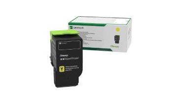 Lexmark CS/CX421, 52x, 62x žlutá tonerová kazeta z vratného programu, 1400 78C20Y0