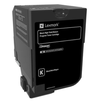 Lexmark CS720, CS725, CX725 čierny toner so štandardnou kapacitou 3K 74C20KE