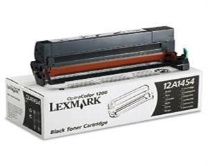 Lexmark originál toner 12A1454, black, 6500str., Lexmark Optra Color 1200