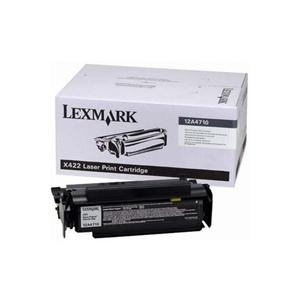 Lexmark originál toner 12A4710, black, 6000str., return, Lexmark X422