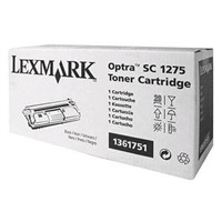 Lexmark originál toner 1361751, black, 4500str., Lexmark Optra SC-1275