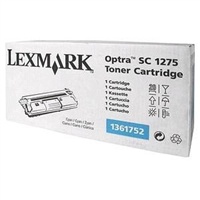 Lexmark originál toner 1361752, cyan, 3500str., Lexmark Optra SC-1275