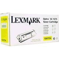 Lexmark originál toner 1361754, yellow, 3500str., Lexmark Optra SC-1275