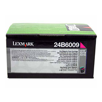 Lexmark originál toner 24B6009, magenta, 3000str., 24B6009, high capacity, Lexmark