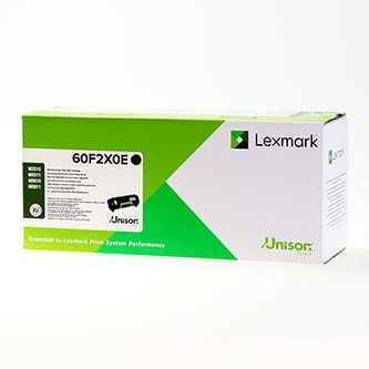 Lexmark originál toner 60F2X0E, black, 20000str., 602XE, return, extra high capacity, Lexmark MX510