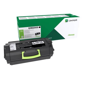 Lexmark originál toner 63B2000, black, 11000str., Lexmark MX717de, MX718de