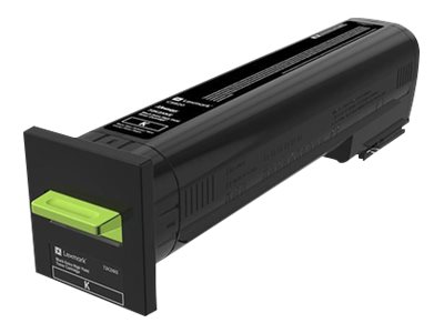 Lexmark originál toner 72K20KE, black, 8000str., Lexmark CS820de,CS820dte,CS820dtfe,CX820de,CX820dt