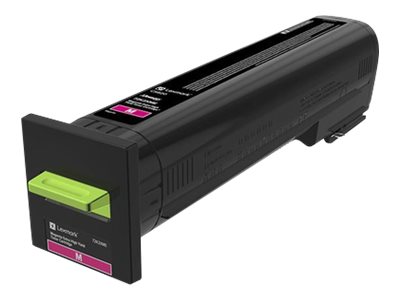 Lexmark originál toner 72K20ME, magenta, 8000str., Lexmark CS820de,CS820dte,CS820dtfe,CX820de,CX820