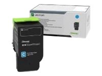 Lexmark originál toner 78C0X20, cyan, 5000str., extra high capacity, Lexmark CS421dn,CX421adn,CX522