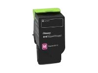 Lexmark originál toner 78C20M0, magenta, 1400str., return, Lexmark CS421dn,CS521dn,CS622de,CX421adn