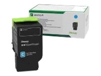 Lexmark originál toner 78C2UC0, cyan, 7000str., return, ultra high capacity, Lexmark CS521dn,CS622d