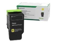 Lexmark originál toner 78C2UY0, yellow, 7000str., return, ultra high capacity, Lexmark CS521dn,CS62