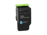 Lexmark originál toner 78C2XC0, cyan, 5000str., return, extra high capacity, Lexmark CS421dn, CS521