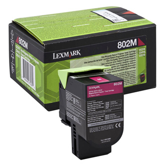 Lexmark originál toner 80C0S20, cyan, 2000str., Lexmark CX310dn, CX310n