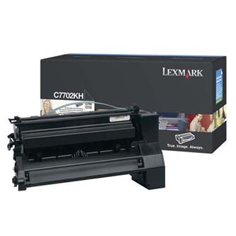 Lexmark originál toner C7702KH, black, 10000str., high capacity, Lexmark C77X
