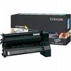Lexmark originál toner C772YX, yellow, 15000str., return, Lexmark C772 C7720YX