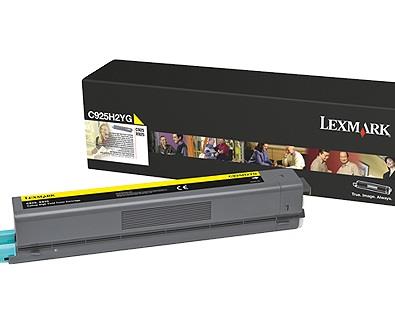 Lexmark originál toner C925H2YG, yellow, 7500str., high capacity, Lexmark C925de