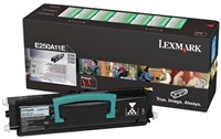 Lexmark originál toner E250A31E, black, 3500str., Lexmark E250, E35x