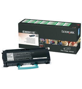 Lexmark originál toner E360H11E, black, 9000str., E360H31, return, high capacity, Lexmark E360, E46
