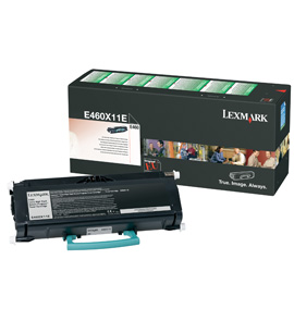 Lexmark originál toner E460X11E, black, 15000str., return, extra high capacity, Lexmark E460DW
