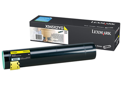 Lexmark originál toner X945X2Y, yellow, 22000str., Lexmark X945 X945X2YG