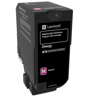Lexmark - Vysoká výtěžnost - purpurová - originál - kazeta s barvivem LCCP, LRP - pro Lexmark CS725 74C2HM0