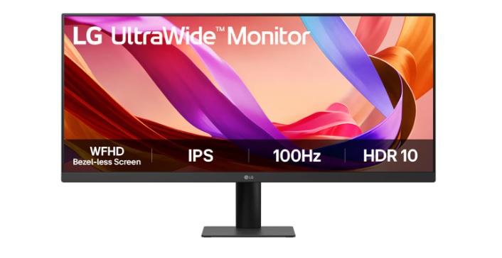 LG 29U511A-B 29" IPS 21:9/2560x1080/250nits/5ms/1000:1/HDMI/DP/Tilt/VESA/černý