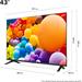 LG 43UT73006 - UHD AI Smart LED TV, 43'' (109cm), HDR10 Pro 43UT73006LA