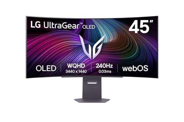 LG 45GX90SA-B 45"W OLED 3440x1440 Mega:1 0.03ms 275cd DP 2xHDMI USB-C (65W) repro 240Hz WEB OS 45GX90SA-B.AEU