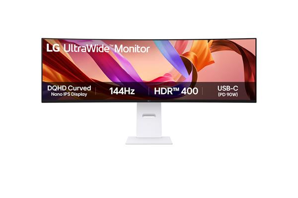 LG 49U950A-W 49" Nano IPS LED 5120x1440 Mega:1 1ms 400cd HDMI DP USB-C(90W) repro 144Hz 49U950A-W.AEU