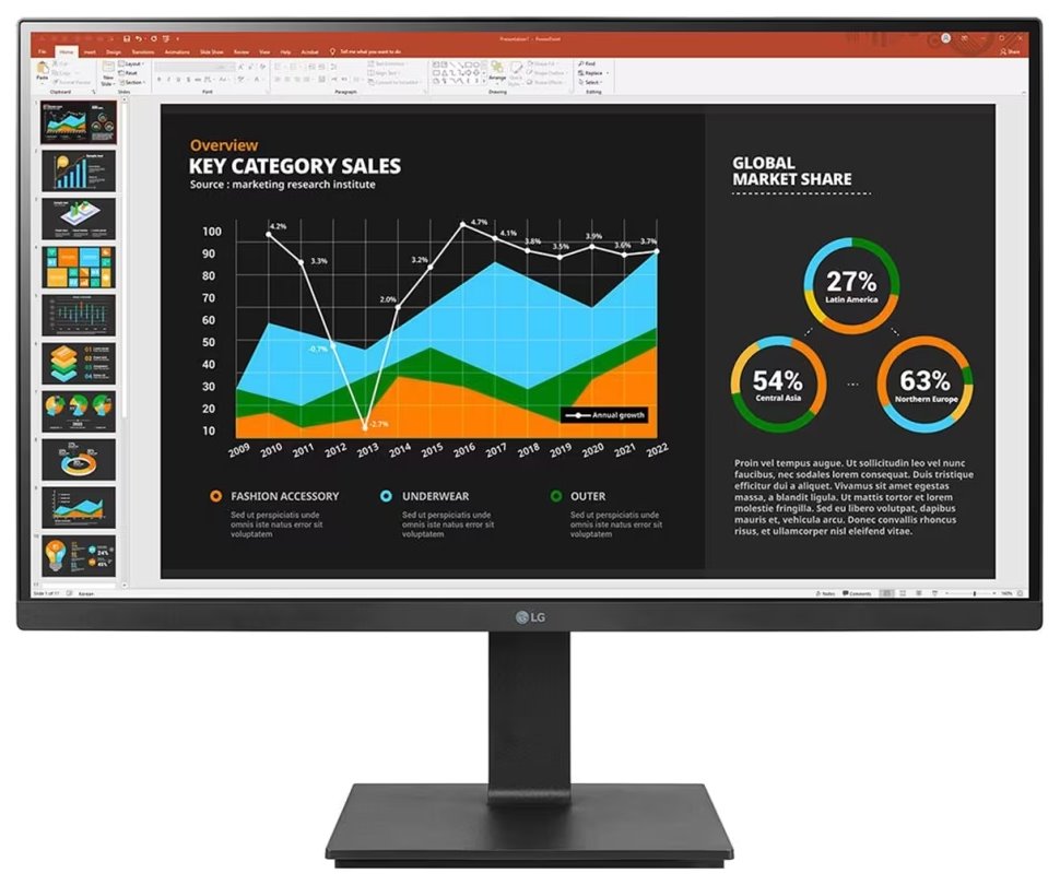 LG IPS monitor 27BQ75QB / 27" / 2560x1440 / 16:9 / 350cd / 1000:1/HDMI /USB-C / DP/ Daisy chain / repro 27BQ75QB-B.AEU