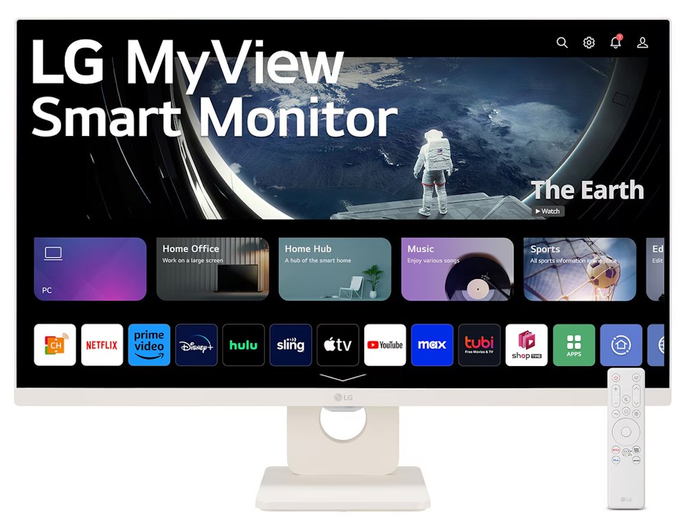 LG MT IPS LED 27" 27SR50F - IPS panel, SMART, 1920x1080, 2xHDMI, 2x USB, repro, webOS 27SR50F-W.AEU