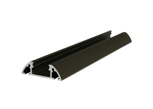 Lišta L BC04 pre LED pásy ,bronzová, 2m LISTA L BC04