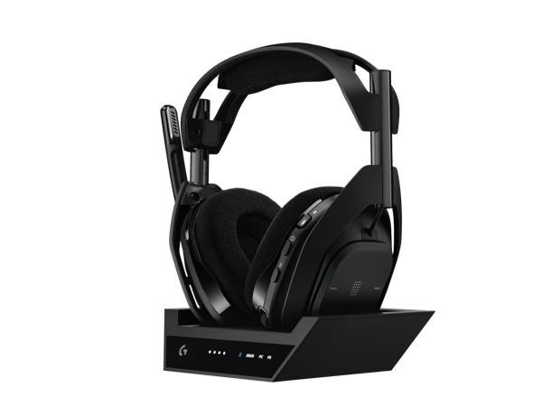 Logitech® A50 X LIGHTSPEED Wireless Gaming Headset + Base Station-BLACK-2.4GHZ-PLUGC-EMEA28i-935 939-002128