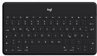Logitech Bluetooth Keyboard Folio Keys-To-Go, DE, Black, Apple 920-006704
